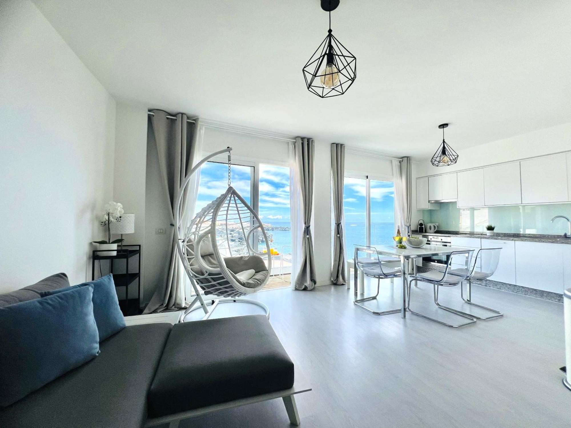 Paulmarie Apartment Atlantic View In Los Gigantes プエルト・デ・サンティアゴ エクステリア 写真