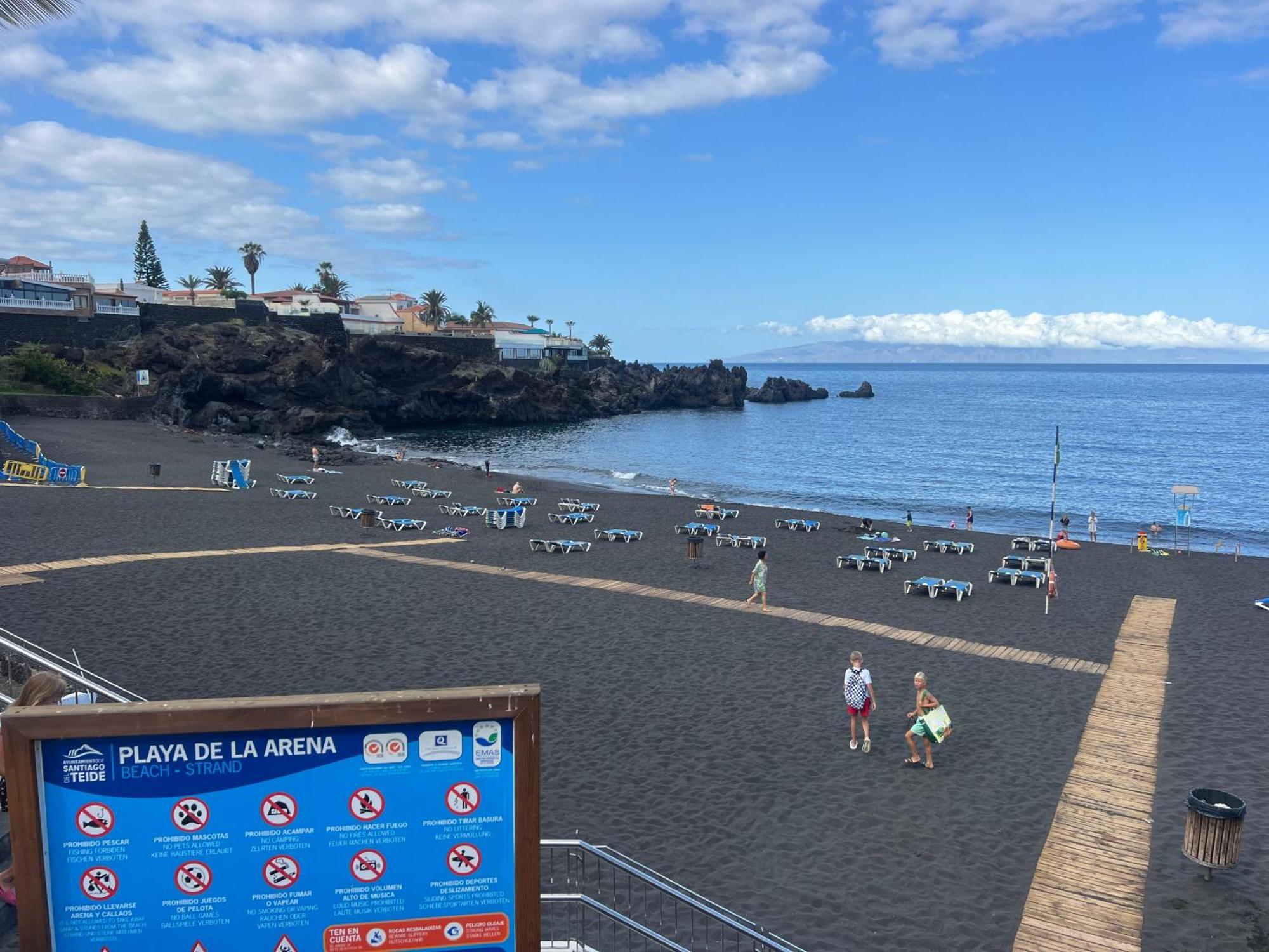Paulmarie Apartment Atlantic View In Los Gigantes プエルト・デ・サンティアゴ エクステリア 写真